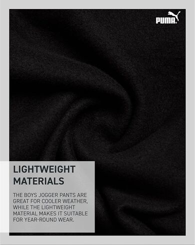 PUMA Boys Sweatpants - Performance Boys Jogger Pants with Drawstring & Pockets - Soft Fleece Athletic Sweatpants (Sizes 8-20) in Kuwait