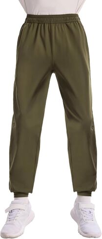 PATPAT Boys Ultra-Soft Quick-Dry Athletic Pants with Pockets & Inner Drawcord, Lightweight Joggers for Sports Training in Saudi Arabia