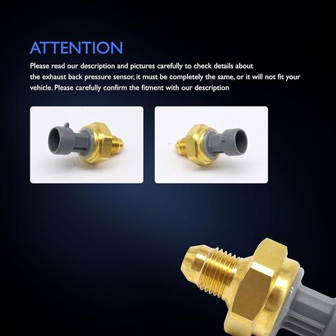 مستشعر ضغط عادم Hisport-متوافق مع CXT Durastar Ford F-250/F-350/F-450/F-550 Super Duty استبدال 1846480C2 in Saudi Arabia