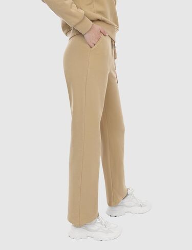 سراويل Orolay النسائية الكاجوال للركض بأرجل مستقيمة، سراويل رياضية مريحة عالية الخصر in Kuwait