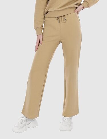 سراويل Orolay النسائية الكاجوال للركض بأرجل مستقيمة، سراويل رياضية مريحة عالية الخصر in Kuwait