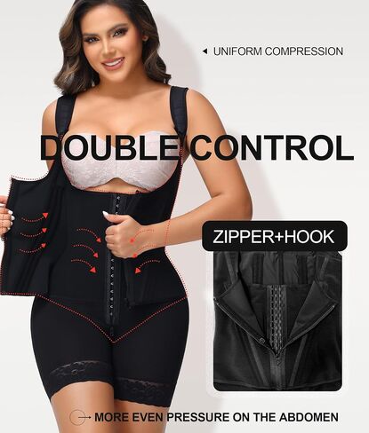 M MYODRESS Fajas Colombianas Moldeadoras Shapewear Tummy Control Faja Body Shaper Postpartum Post Surgery Compression Garment in Kuwait