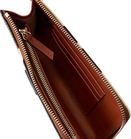 Dooney & Bourke Zebra Leather Folded Zip Wristlet in Saudi Arabia