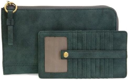 Joy Susan Women's Fashion Presh Faux Suede Karina معصم ومحفظة قابلة للتحويل - in Saudi Arabia