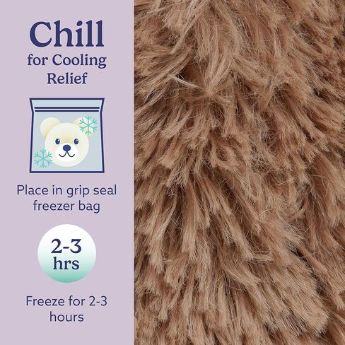 إنتليكس وارميز، قطيفة معطرة برائحة اللافندر الفرنسي قابلة للاستخدام في الميكروويف، جونيور سلوث in Kuwait