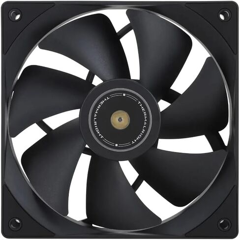 1pc TL-G12 120MM Silent-Balance Fan 4PIN PWM Heatsink Dual Ball Bearing Performance PC CPU Cooler Replaces Fans(TL-G12B_NO RGB) in Saudi Arabia
