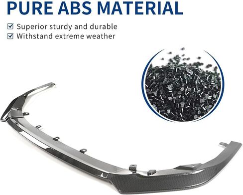 Front Bumper Lip 3Pcs for Subaru WRX VB 2022 2023 2024 2025 V2 S Style Add On Body Kit Front Splitter Lower Air Dams Spoiler Chin (Matte Black) in Saudi Arabia