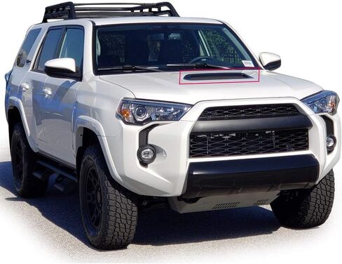 G-PLUS Hood Scoop Insert Bulge Kit Compatible with Toyota 4Runner 2010-2022/Fit Toyota Tacoma 2012-2015 Matte Black 7618135080 in Saudi Arabia