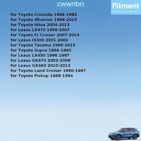 Front Inner Toyota 4Runner ، FJ Cruiser ، Tacoma 2003 2004 2005 2006 2007 2008 2008 2010 2011 2012 2013-2015 for exus gx460 ، gx470 2003-2013 binion bining 1 pcs 1 pcs in Saudi Arabia