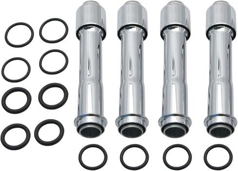 S&S Cycle 106-1340 Pushrod Tube Kit - Chrome in Kuwait