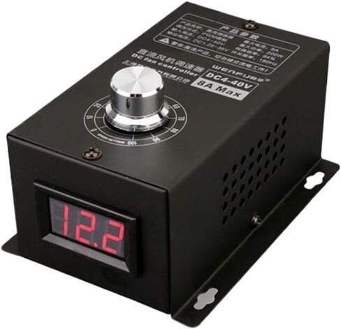 12V 24V 36V 8A 200W Universal Fan Governor PWM Modulation Motor Electronic Voltage Regulator Stepless Speed Change Switch in Saudi Arabia