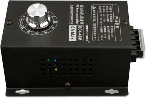 12V 24V 36V 8A 200W Universal Fan Governor PWM Modulation Motor Electronic Voltage Regulator Stepless Speed Change Switch in Saudi Arabia