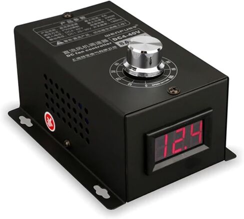 12V 24V 36V 8A 200W Universal Fan Governor PWM Modulation Motor Electronic Voltage Regulator Stepless Speed Change Switch in Saudi Arabia