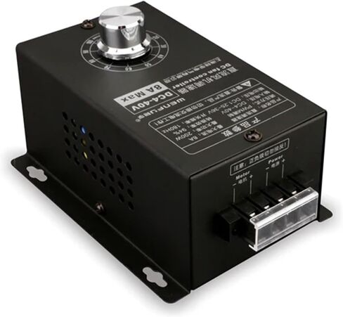 12V 24V 36V 8A 200W Universal Fan Governor PWM Modulation Motor Electronic Voltage Regulator Stepless Speed Change Switch in Saudi Arabia