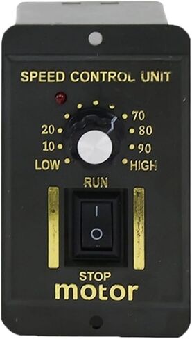 AC 220V Motor Speed Controller Deceleration Forward and Reverse Engine Speed Regulator 6 Single Row Connection Port 6W-250W(15W_CW CCW) in Saudi Arabia