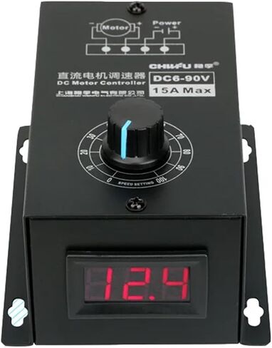 1000W6V12V24V36V48V60V72V90V Universal High-Power Electric Variable Speed Controller Electronic Voltage Regulation PWM Output in Saudi Arabia