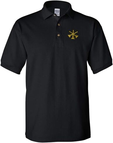 Custom Polo Shirts for Men Firefighter Assistant Chief A Embroidery Cotton in Saudi Arabia