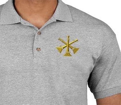 Custom Polo Shirts for Men Firefighter Assistant Chief A Embroidery Cotton in Saudi Arabia