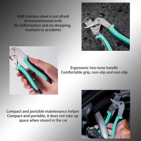 Car Clip Pliers and Disassembly Tools, Efficient Multi-functional Automotive Snap Plier, Easy to Remove Fasteners, Clips, Buckles, and Rivets, Open The Panels Effortlessly (1pc) in Saudi Arabia