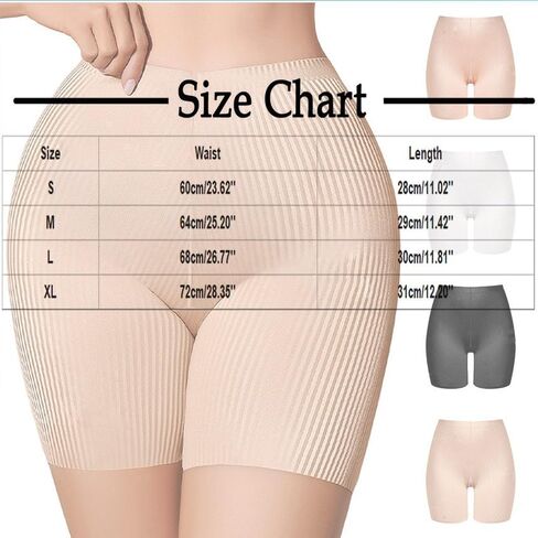 Womens Slip Shorts for Under Dresses Seamless Biker Shorts Anti Chafing Legging Compression Shapewear Underwear in Saudi Arabia