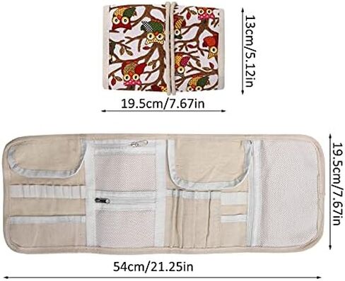 Knitting Bag, Knitting Needles Case Knitting Needles Crochet Hook Storage Bag Sewing Tool Accessories (Empty Bag - Elephant) in Saudi Arabia