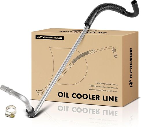 A-Premium Chaiatiator زيت مبرد مدخل (Lower) مجموعة خرطوم زيت النقل الأوتوماتيكي متوافق مع Ford F-150 F150 2011-2014 ، Expedition 2015-2017 & Lincoln Navigator 2015-2017 in Saudi Arabia