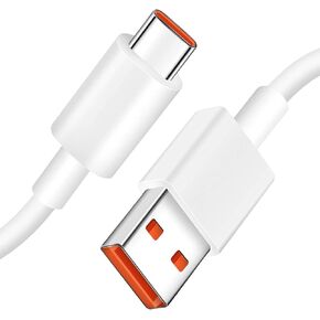 Jelanry USB C Cable USB Type C Cable, 120W 90W HyperCharge Turbo Charging, 6A Fast Charging for Xiaomi Pad 5 14 13 12 Pro 12 12X 11T Pro 11 Lite 5G NE, Redmi 10 Note 11 Pro 5G Note 11 11s, 6.6ft 1Pack
