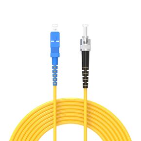 2Meters 7ft FC/UPC-FC/UPC LSZH Single-Mode Fiber Optic Cable FC to FC OS2 Jumper Optical Patch Cord Simplex 9/125um FC-FC