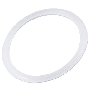 MECCANIXITY Silicone Rubber Gasket Industrial Flange O-Ring for 5 Inch Clamp White Pack of 5