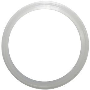 4" Sanitary Standard Tri-Clamp Gaskets (Pack of 2), Black FKM-Viton