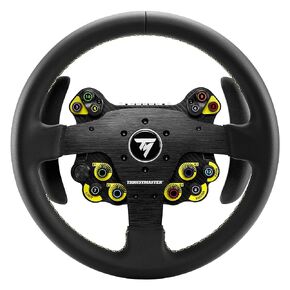 Thrustmaster EVO Racing 32R Leather Leather-Wrapped Wheel Rim Add On and Detachable Hub, Servo Base sold Separately (Compatible with Xbox, Playstation and PC)