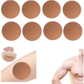 100 Pairs Nipple Cover,Mens Tape Pasties Patch Nipple Covers,Anti Chafing Protector Adhesive Nipple Guard Stickers