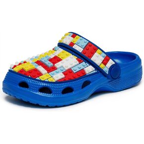 HLMBB Kids Toddler Slides for Boys Girls Sandals Clogs Garden Shoes Sandals for Beach Pool Summer Shower Indoor Outdoor Walking