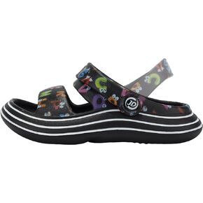Kid's Boys Girls Comfort Clogs Slippers Cartoon Garden Shoes Breathable Non-Slip Beach Pool Sandal All-Terrain Parallel Bars Cloud Slippers（Toddler/Little Kids/Big Kids）