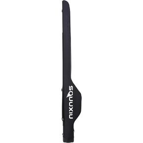 Fishing Rod Bag Hard Shell Bottom 59in/51in Waterproof Large Tackle Bag with Fishing Accessories Pocket Fishing Pole Protective Pouch for Traveling