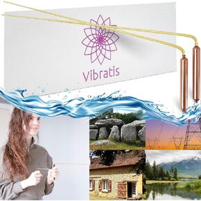 Dowsing Rods with Copper Handles Premium Quality Divining Rods - Varillas de Radiestesia