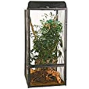 Zoo Med ReptiBreeze Open Air Screen Cage, Large, 18 x 18 x 36-Inches