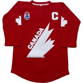 الشباب # 99 Gretzky Labatt Team Coupe Canada Cup Kids هوكي الجليد جيرسي مخيط in Kuwait