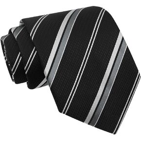 Men's Neckties 3.15" Blue Stripe Ties for Men Boy Gentlemen Formal Business Graduation Wedding Party Gifts