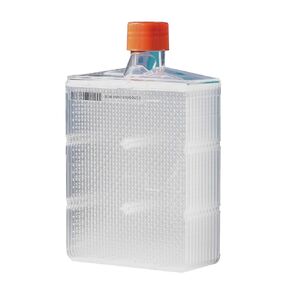 Corning 10030 Polystyrene 560mL Rectangular CellBIND Surface Treated HYPERFlask M Cell Culture Vessel with Bar Code, Individually Double Bagged (Case of 4)