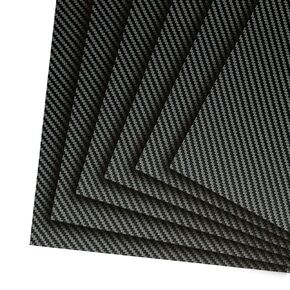 200X300X1.0MM Carbon Fiber Sheets 100% 3K Twill Matte Carbon Fiber Plate