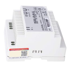 DR-60-12 DIN Rail Power Supply 100-240V 12V 5A 60W Single Output PWM Switching Electric Source Half-Bridge Signal Sources Industrial Equipment(DR-60-12)