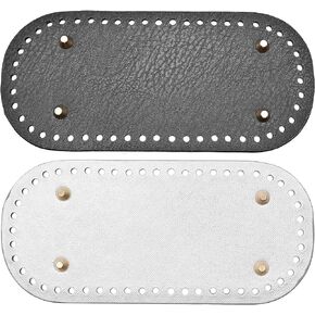 قطعتان من حقيبة الكروشيه السفلية، قاعدة محفظة كروشيه، وسادة قاعدة سفلية لحقيبة جلدية من البولي يوريثان، أكياس حياكة طويلة بيضاوية الشكل للأظافر، وسادة سفلية للحقيبة DIY لحقيبة اليد، وحقائب الكتف، وصناعة المحفظة in Kuwait