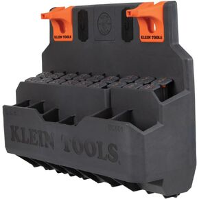 Klein Tools BC501S S-Hook Hard Tool Storage Module, 18 Compartments, Magnetic, Optional S Hooks Secure Module to Aerial Utility Buckets