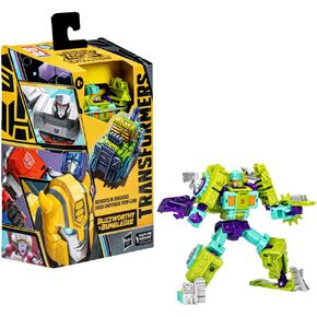 Hasbro Transformers Buzzworthy Bumblebee Toy Figure, Tow-Line, Legacy Evolution, Role-Play, Action-Figure, Collecting, Unisex, Ages 3+