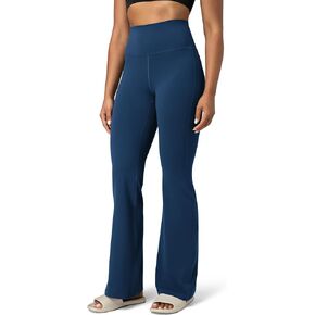 Colorfulkoala Women's Dreamlux Workout Flare Leggings High Waisted Wide Leg Bootcut Yoga Pants 29.5" / 31.5" Inseam