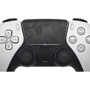 Touchpad Protector PS5 Dualsense/Edge Enhanced Texture Skin Compatible with PlayStation 5 Dualsense/Edge (Broken Diamonds - Black, PS5DualSense(2pcs))