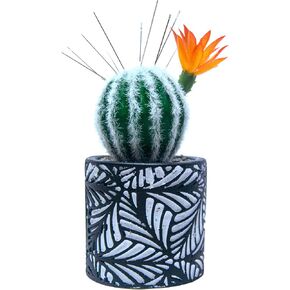 Cactus Pincushion with Ceramic Vase, Cactus Decorative Pincushions for Sewing Room, Artificial Soft Needle Sewing Pin Holder, Cute Lovely Cactus Planter Pin Cushion for Home Decoration in Saudi Arabia
