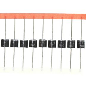 5PCS 6A4 Rectifier Diode 6A 400V R-6 Axial 6 Amp 400 Volt