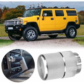 Billet Aluminum Transmission Shifter Button Compatible with Hummer H2 & H2 SUT (NOT ABS)
